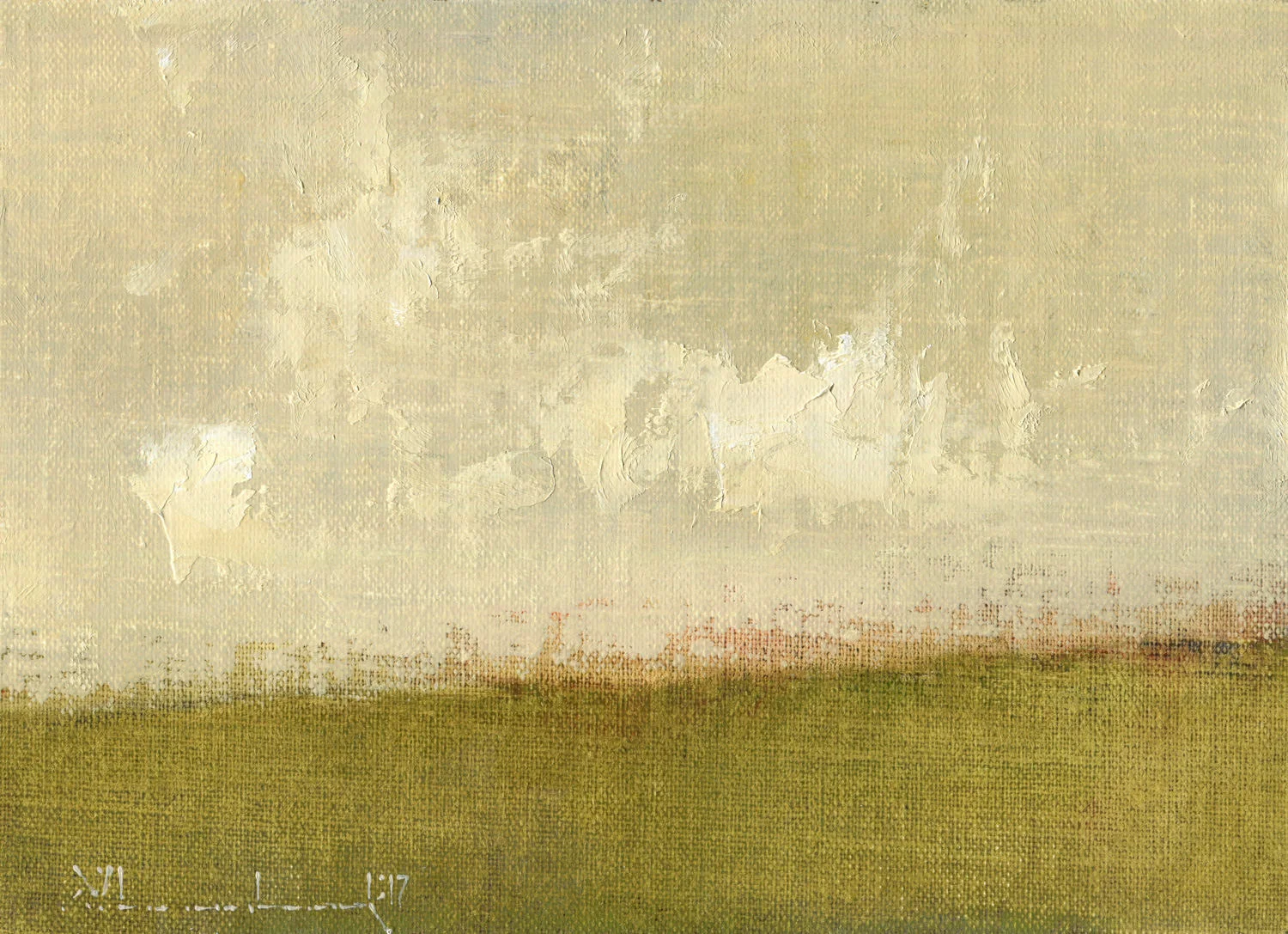 All the Quietness of Clouds (2017) Sold