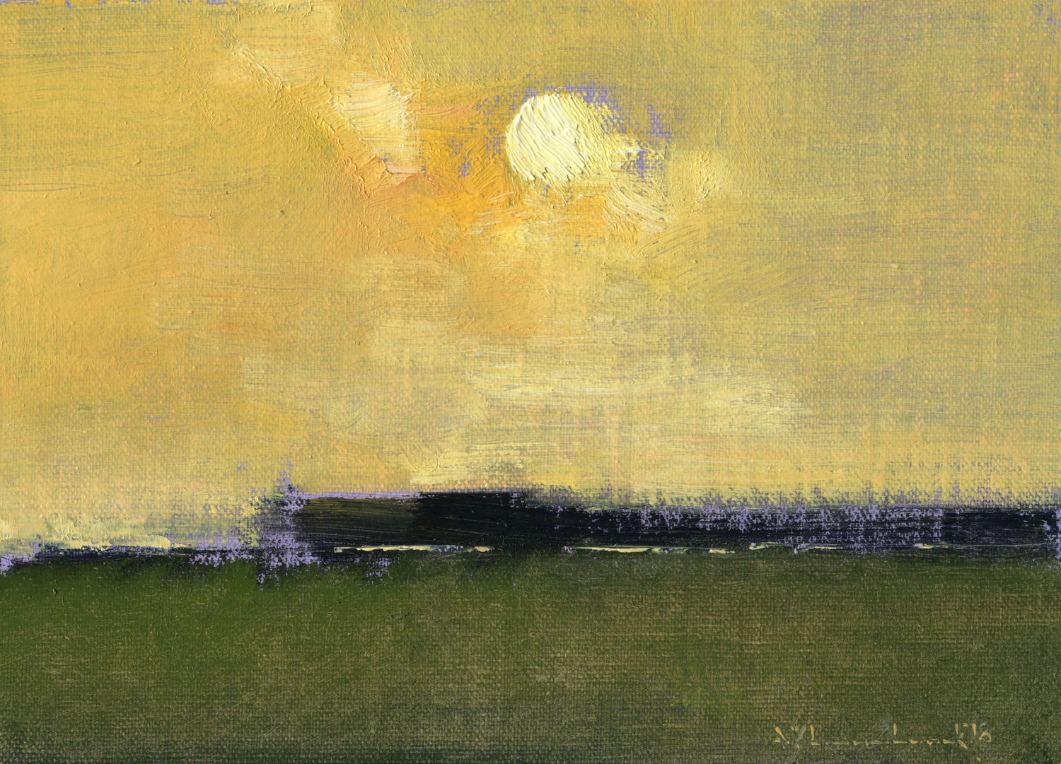 The Sun Going (2018) Sold