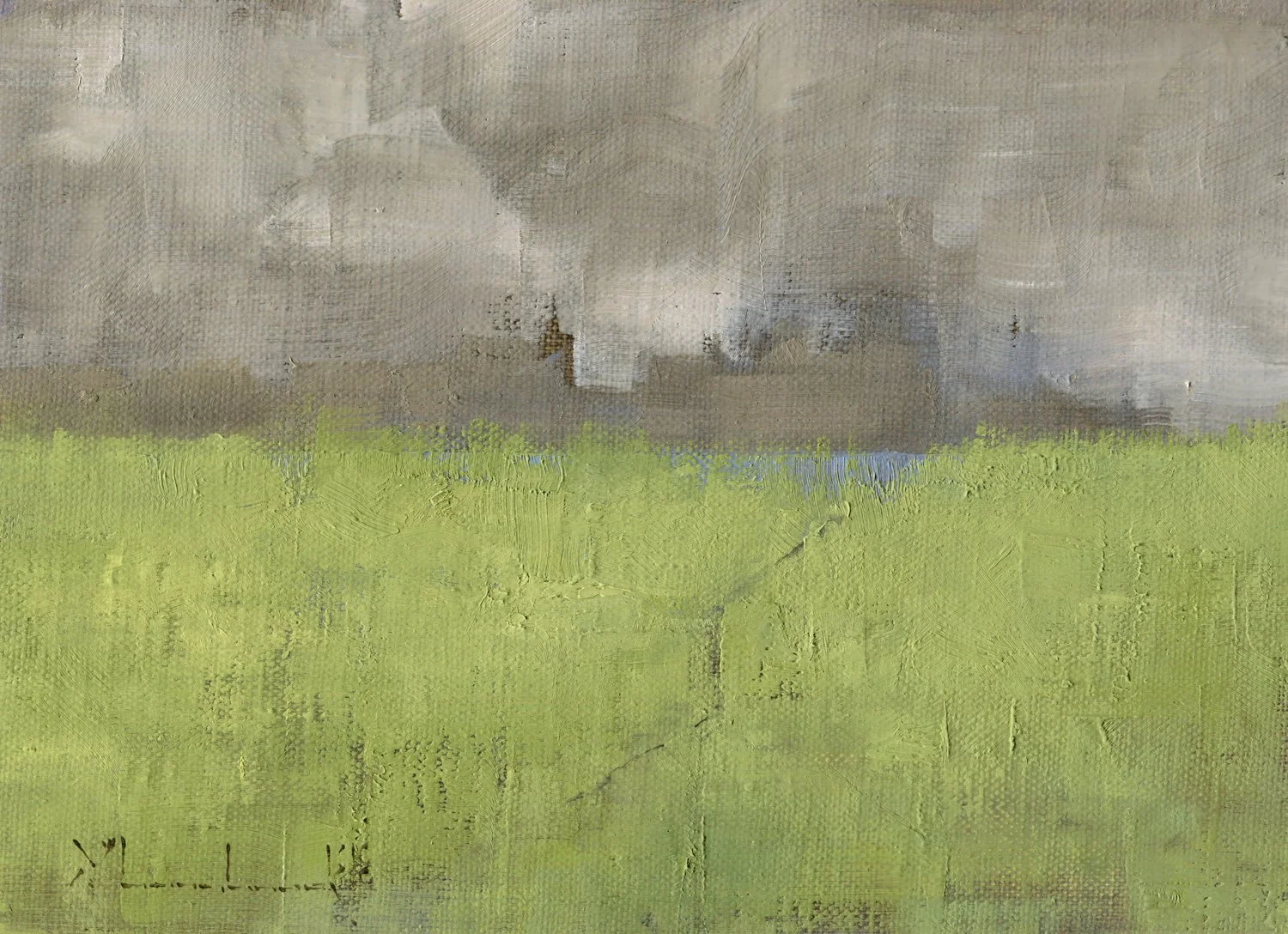 Clouds and Rivulet (2018) Sold