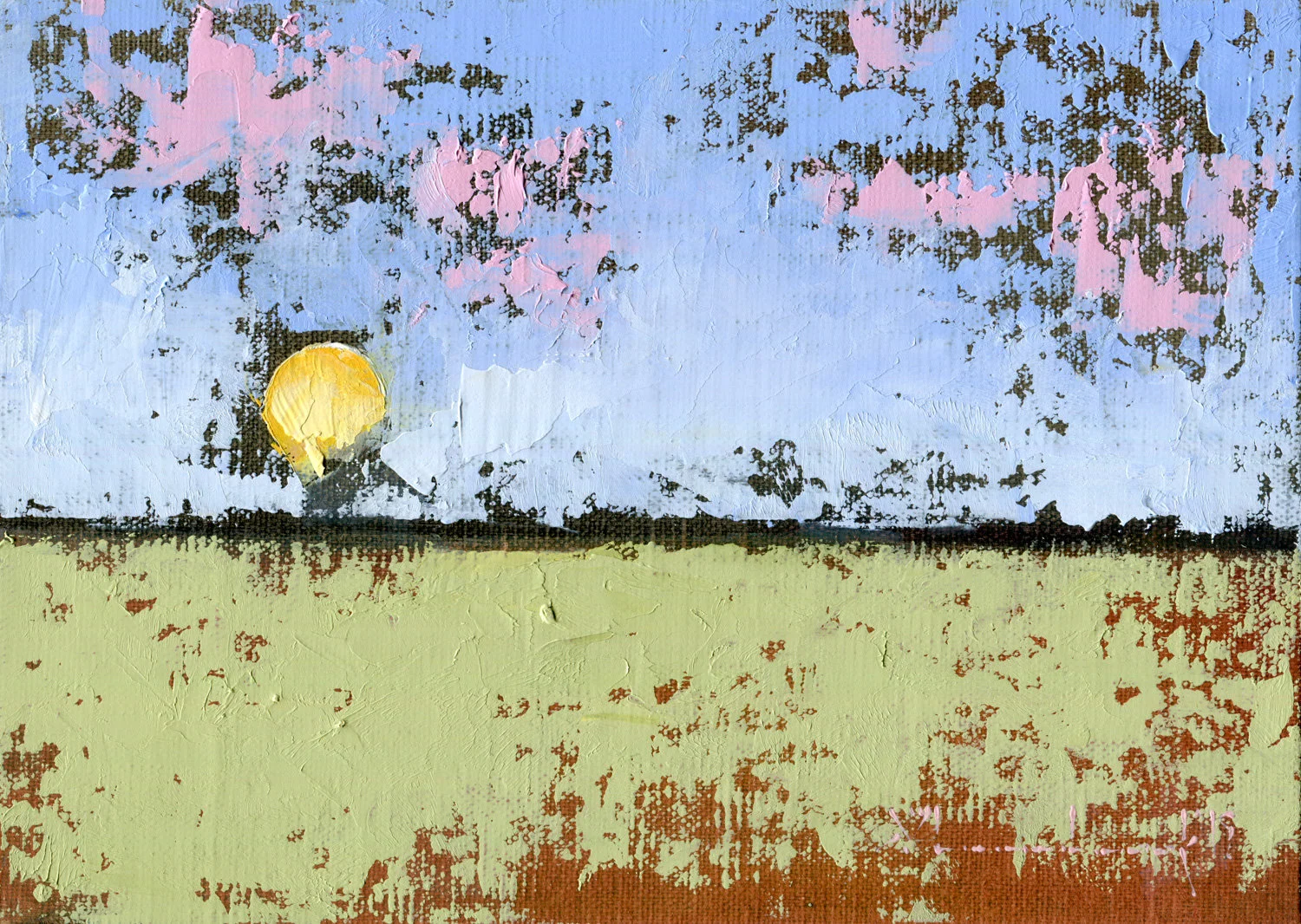 Spring and Clouds (2019) Sold
