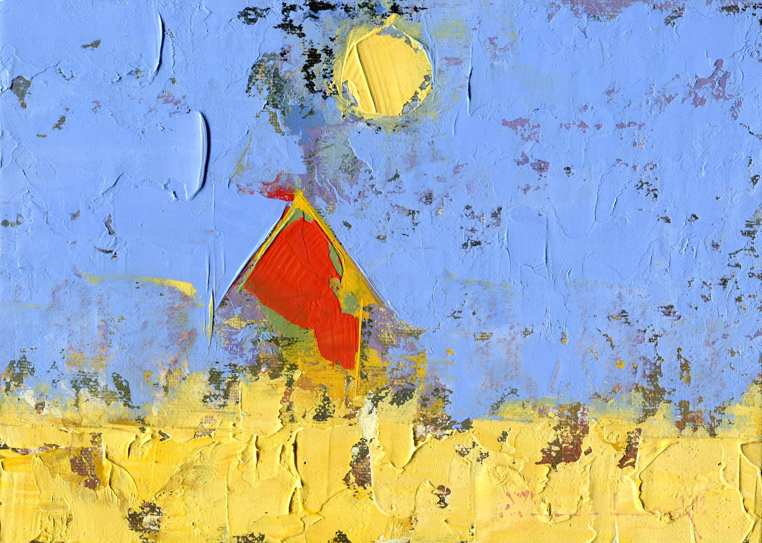Blue and Bright (2018) Sold