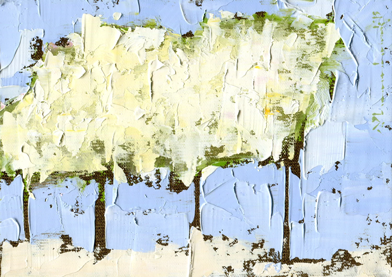 Spring and Snow (2019) Sold