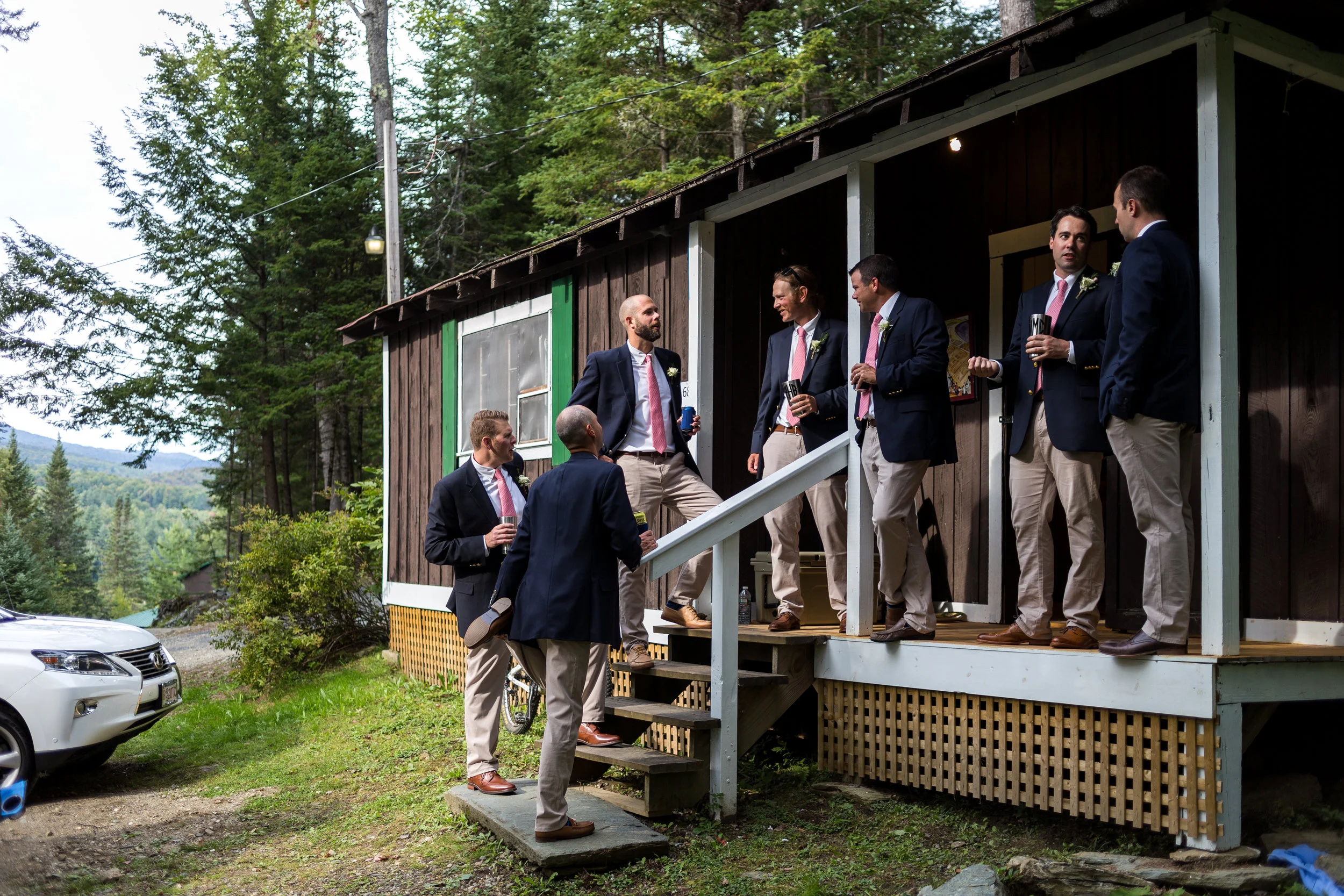 Groomsmen Candid