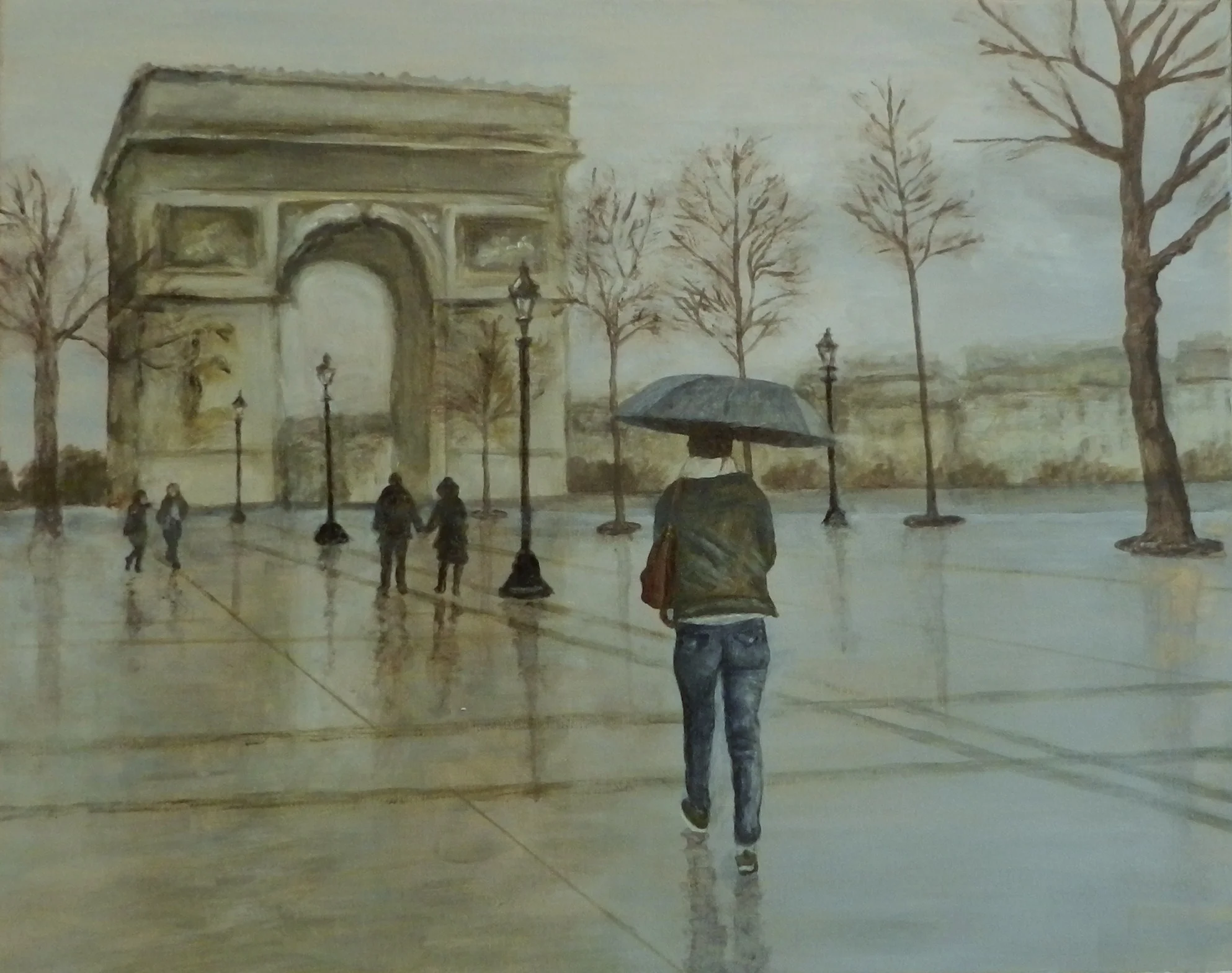 Arc de Triomphe. *PRIVATE COLLECTION *