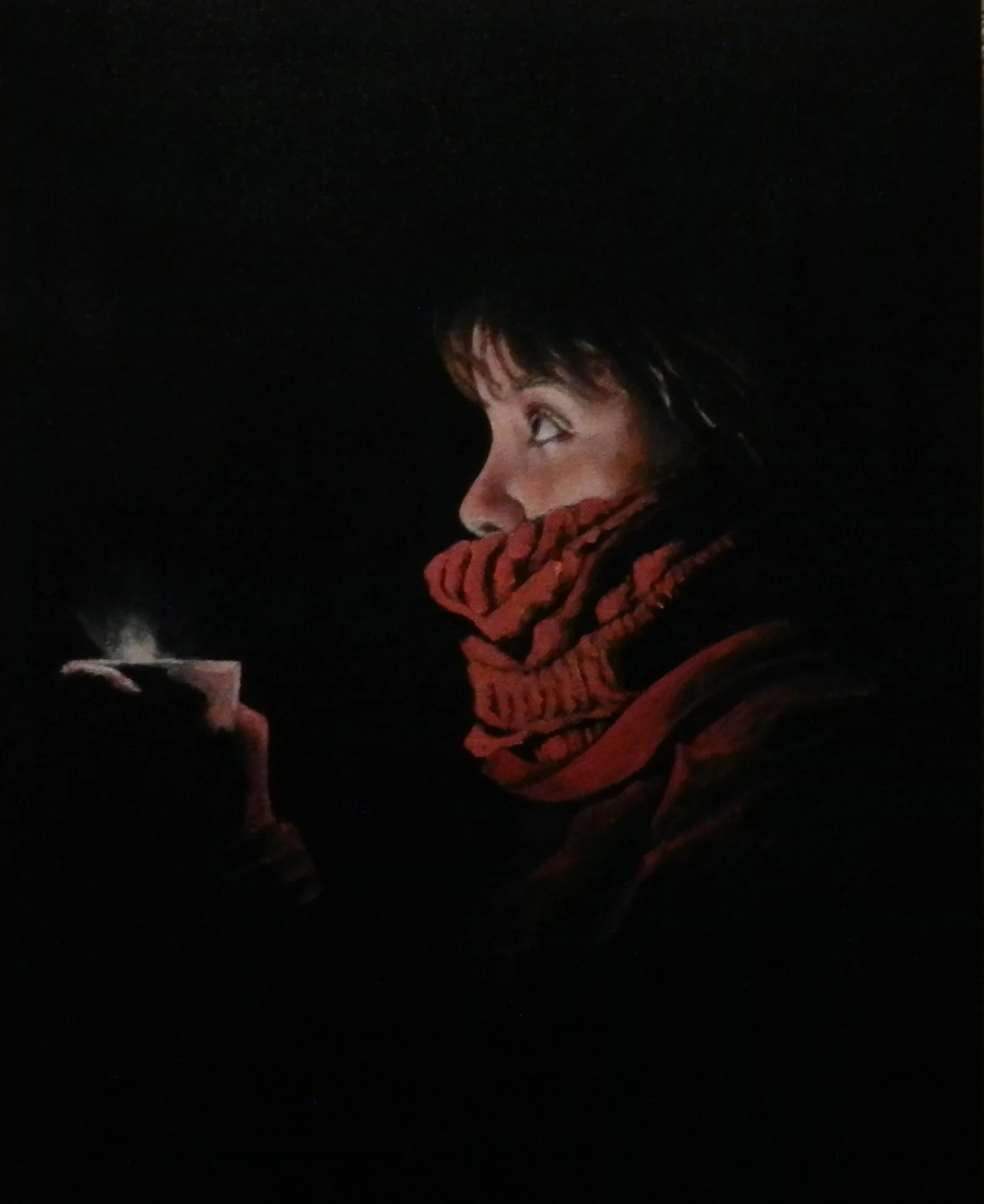 Rebecca in Candlelight. *PRIVATE COLLECTION *