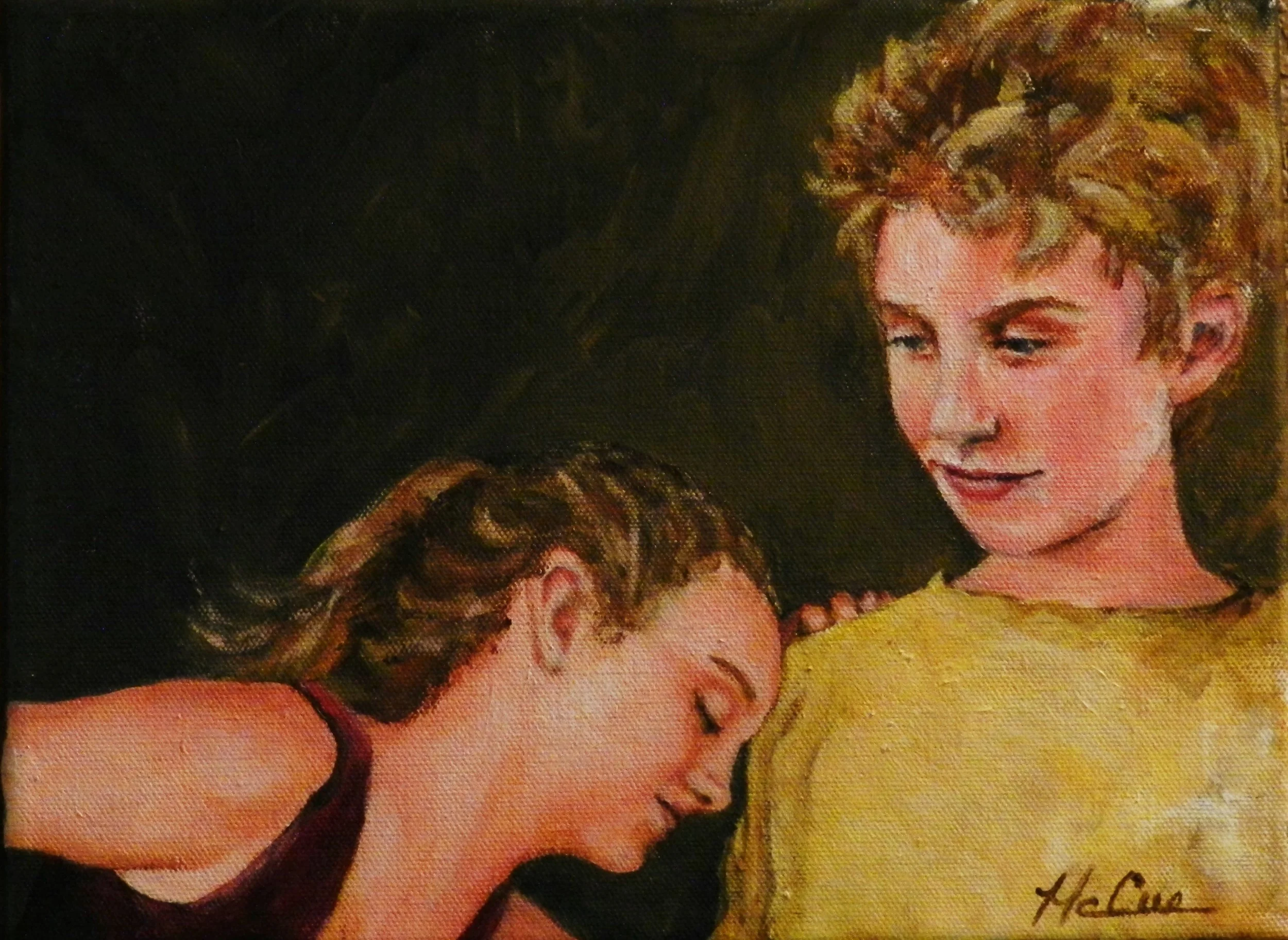 Sebastian &amp; Alice. *SOLD*