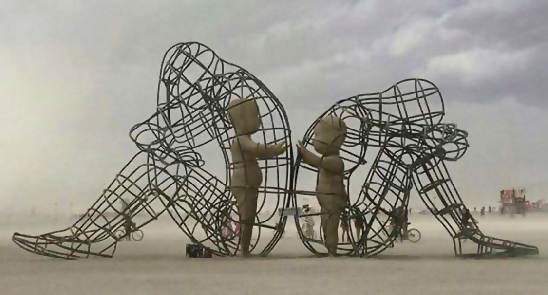 Image from the annual Burning Man event in Nevada