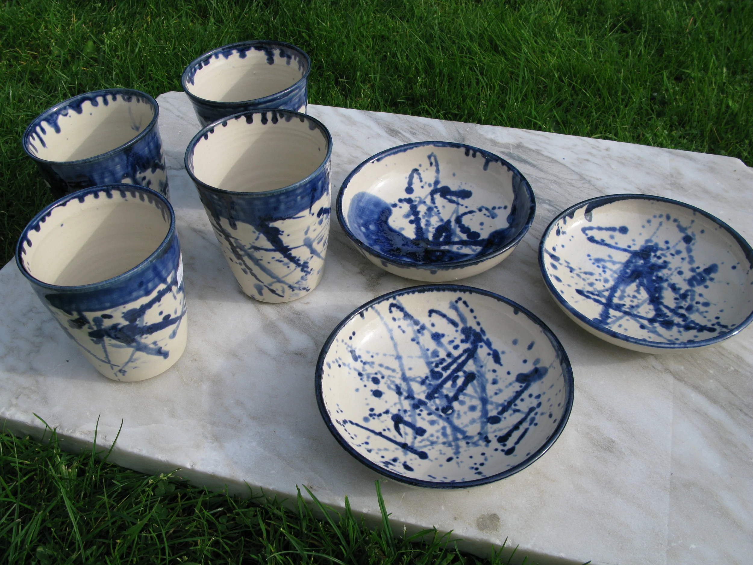 Beakers and bowls