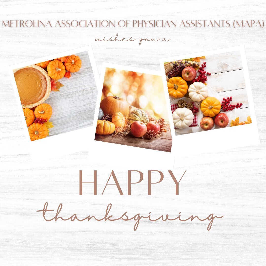 MAPA is thankful for all of you and wishes you a safe and Happy Thanksgiving! What are you thankful for this season?