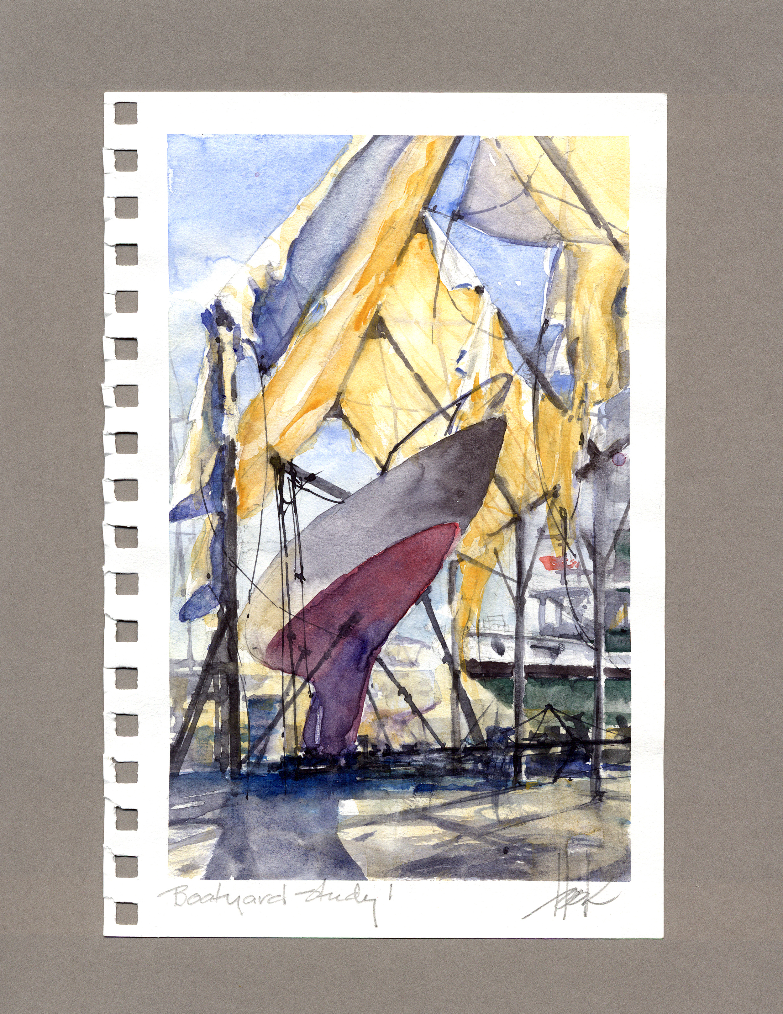 Boatyard Study 1