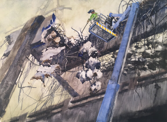 Demolition Series 15 "Look Out Below"