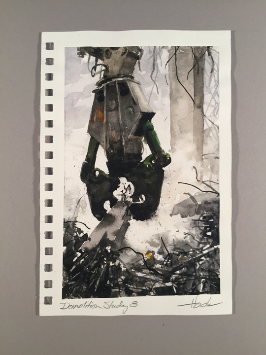 Demolition Series Study 8