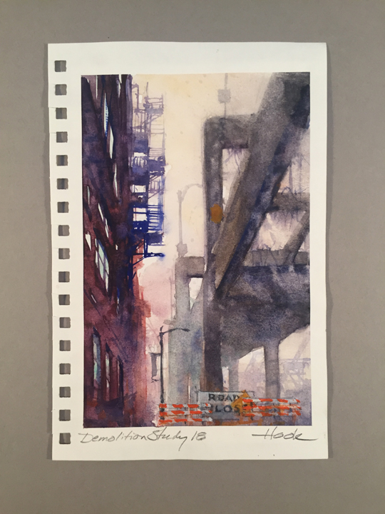 Demolition Series Study 18