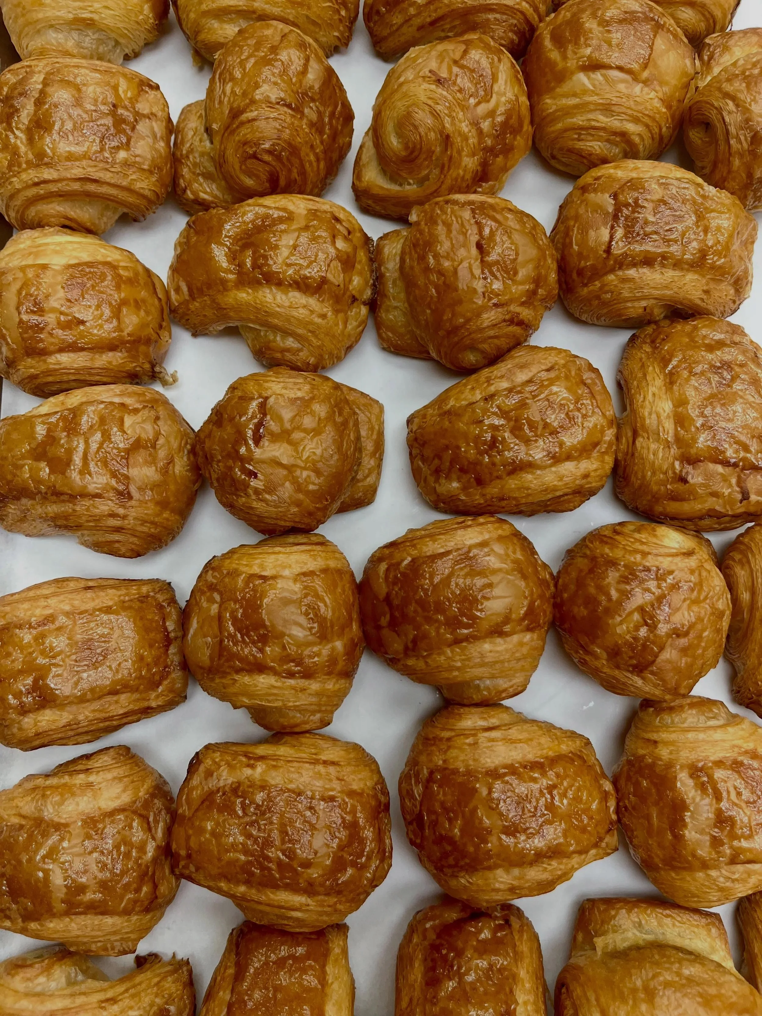 We&rsquo;re excited to announce our new addition to Tiny Tuesday: mini chocolate croissants! 🍫🥐

Starting today both mini plain croissants and mini chocolate croissants will be on the counter for $2 a piece during Tiny Tuesdays!

Stop in and see wh