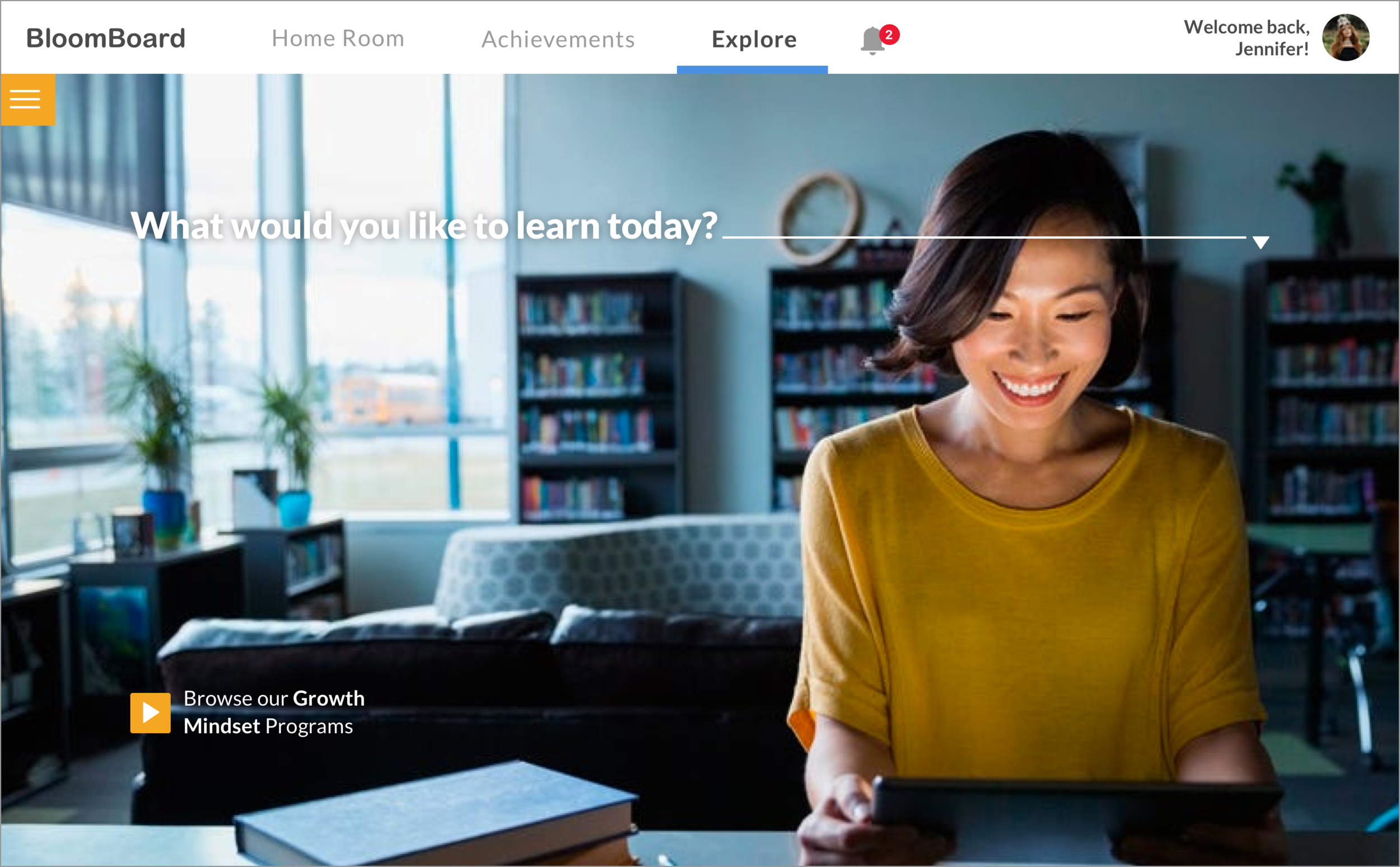 Explore Page redesign