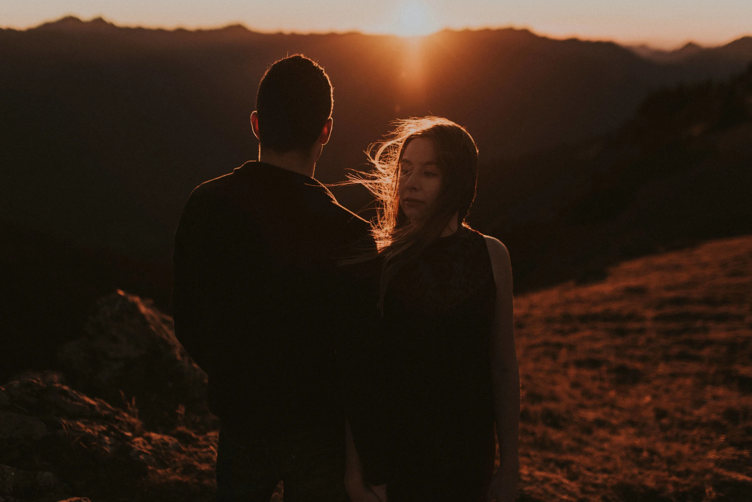 A Hurricane Ridge Engagement | Lexi + James