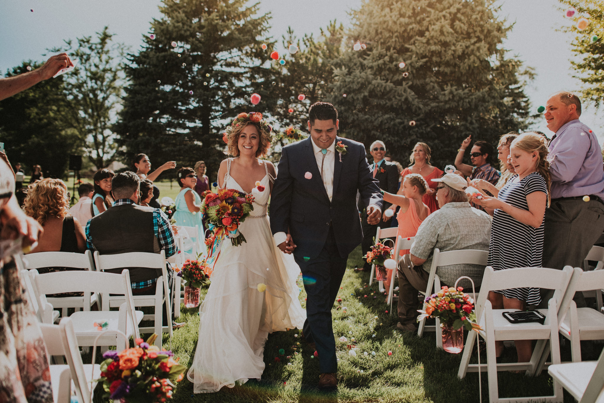 Fiesta Backyard Wedding