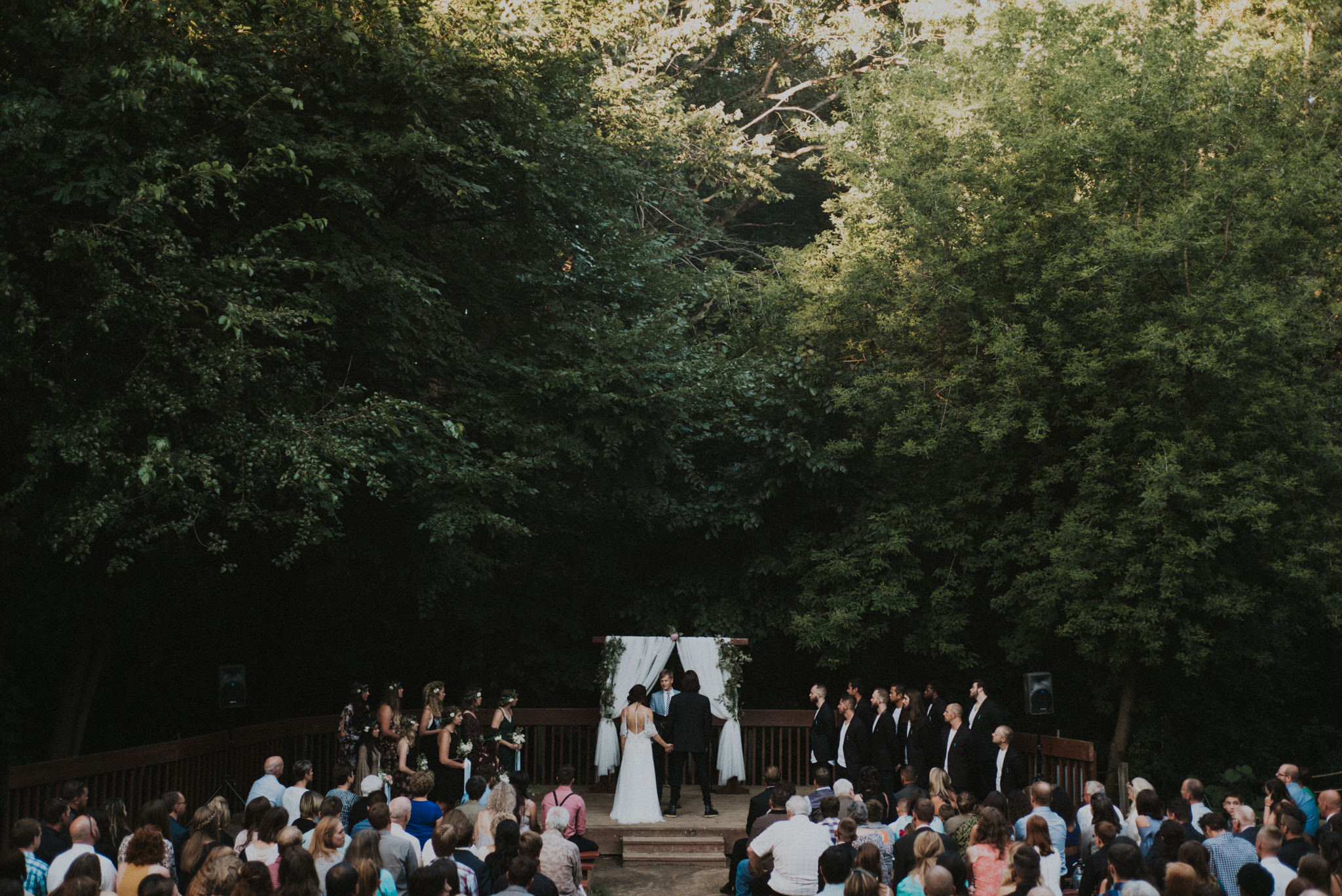 Outdoor Midwest Wedding