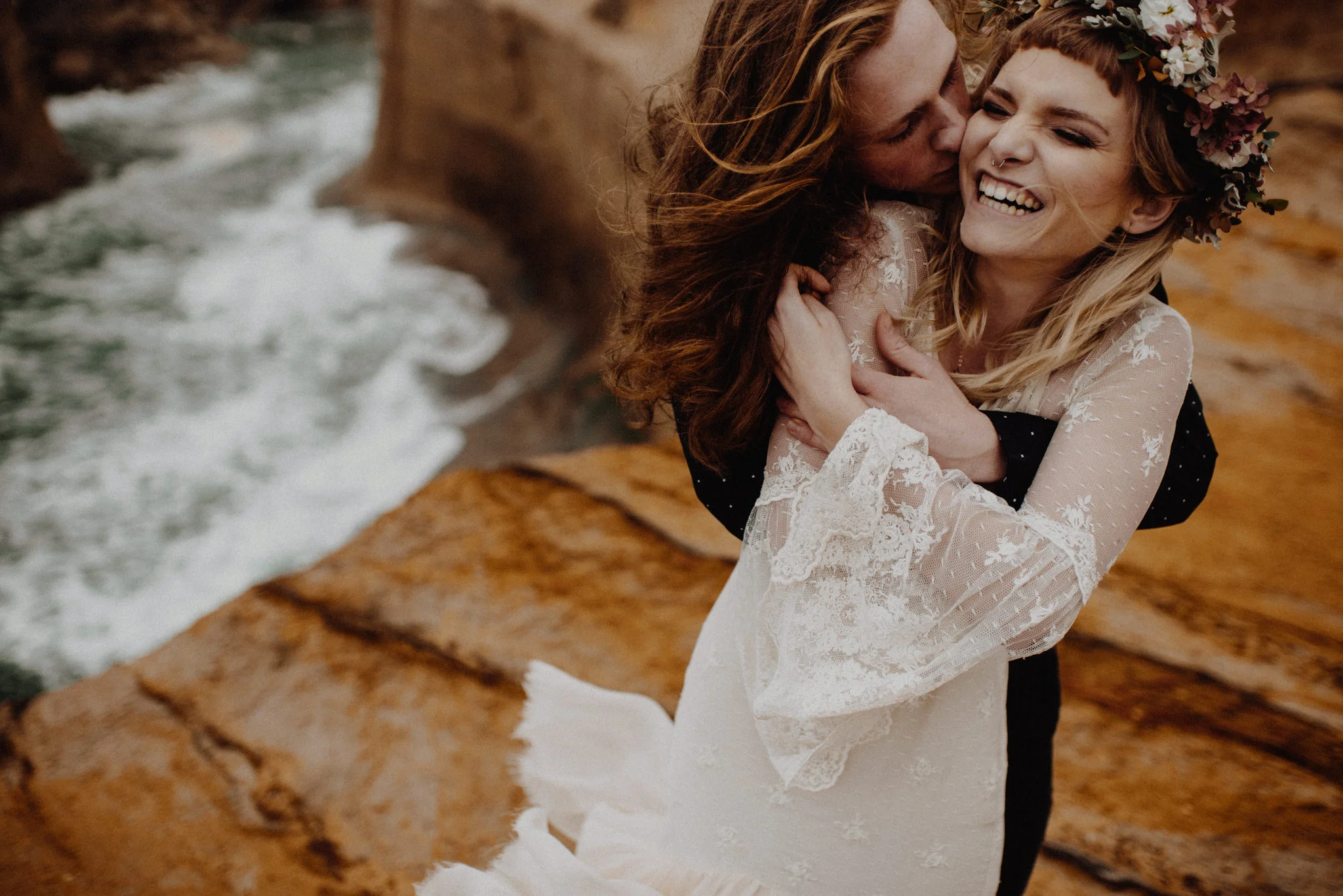 A Cape Kiwanda Elopement | Grayce + Tanner