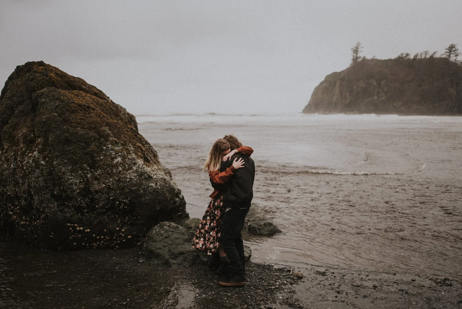 Ruby Beach Portraits | Grayce + Tanner