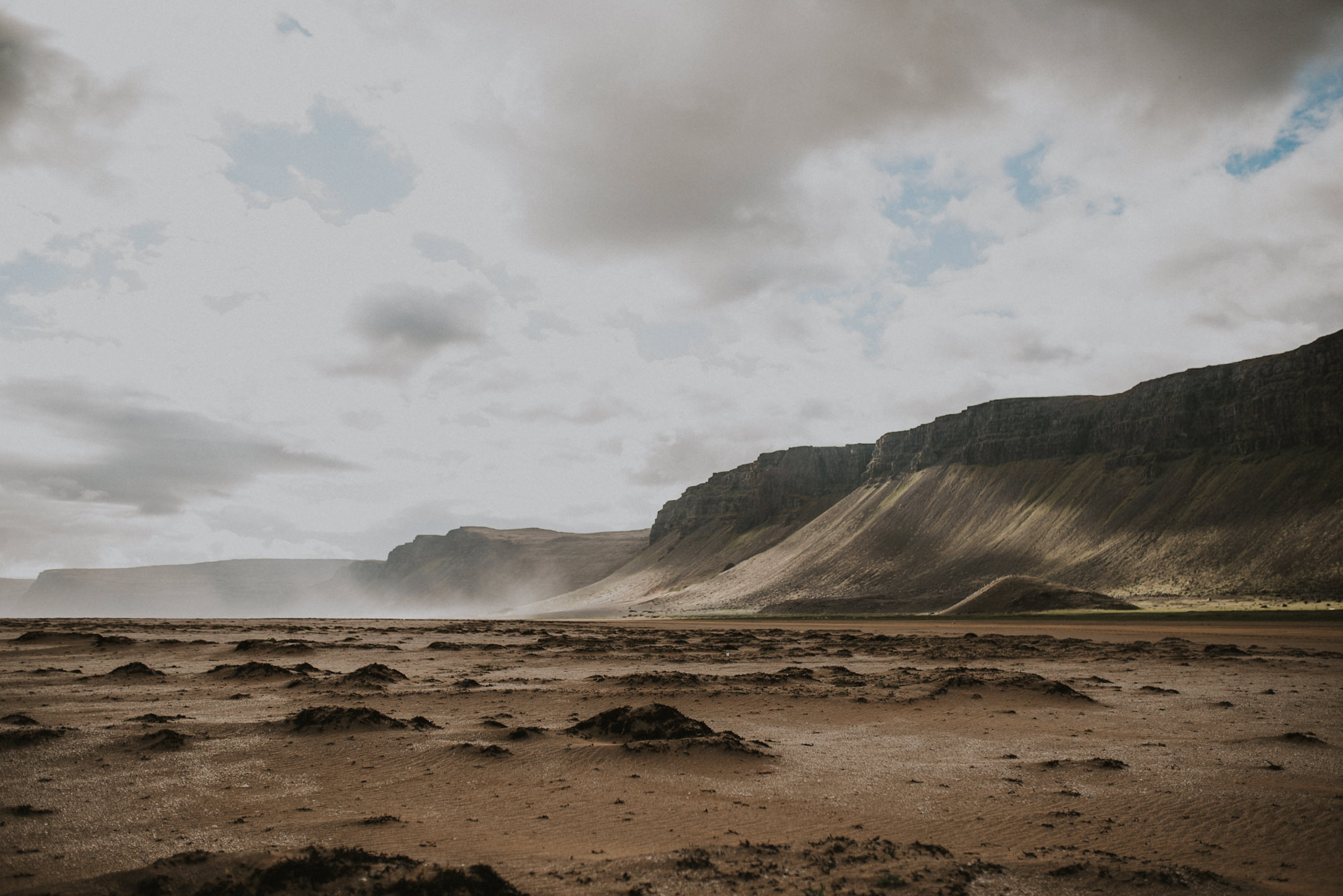 An Iceland Red Sand Beach Elopement