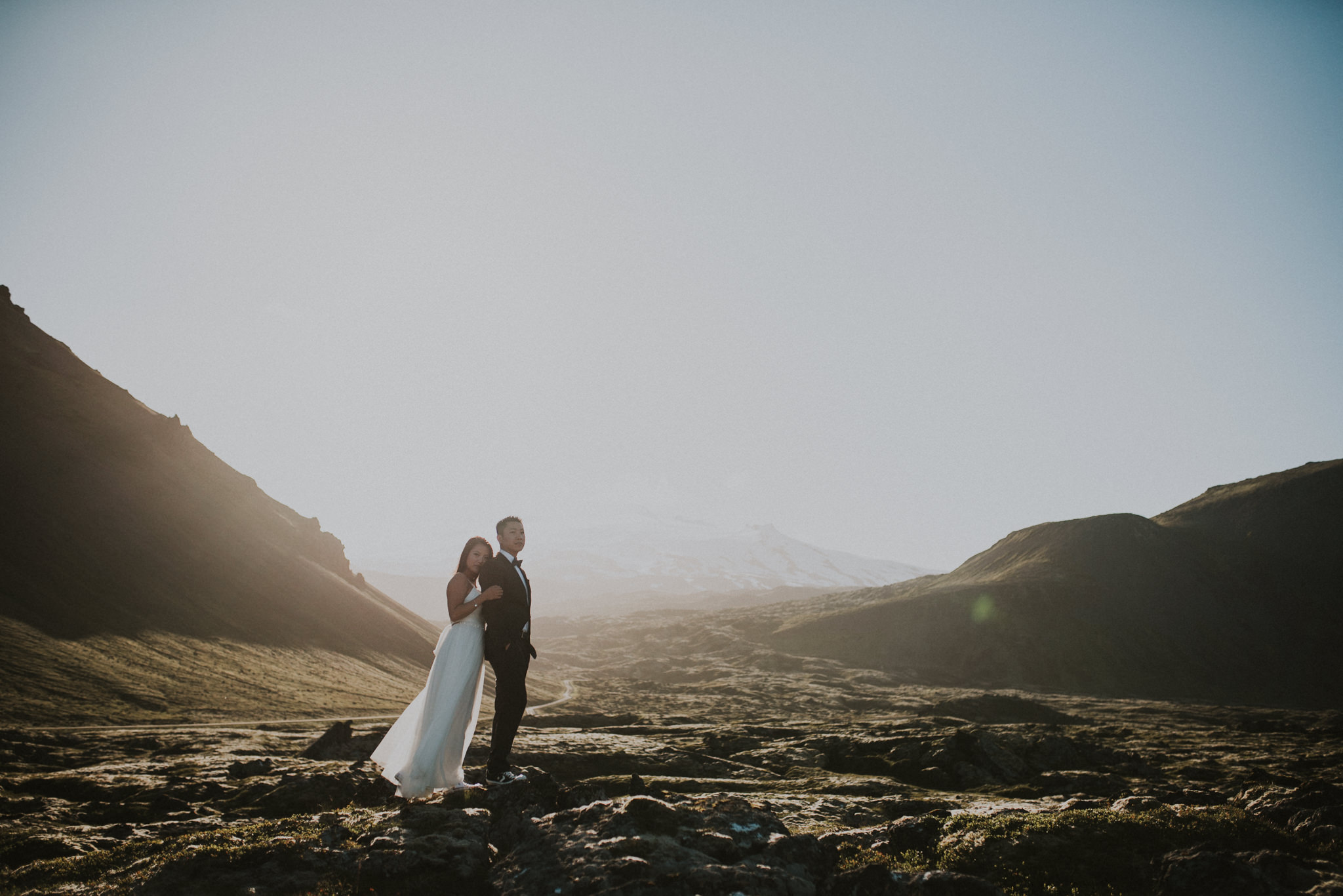 An Iceland Red Sand Beach Elopement