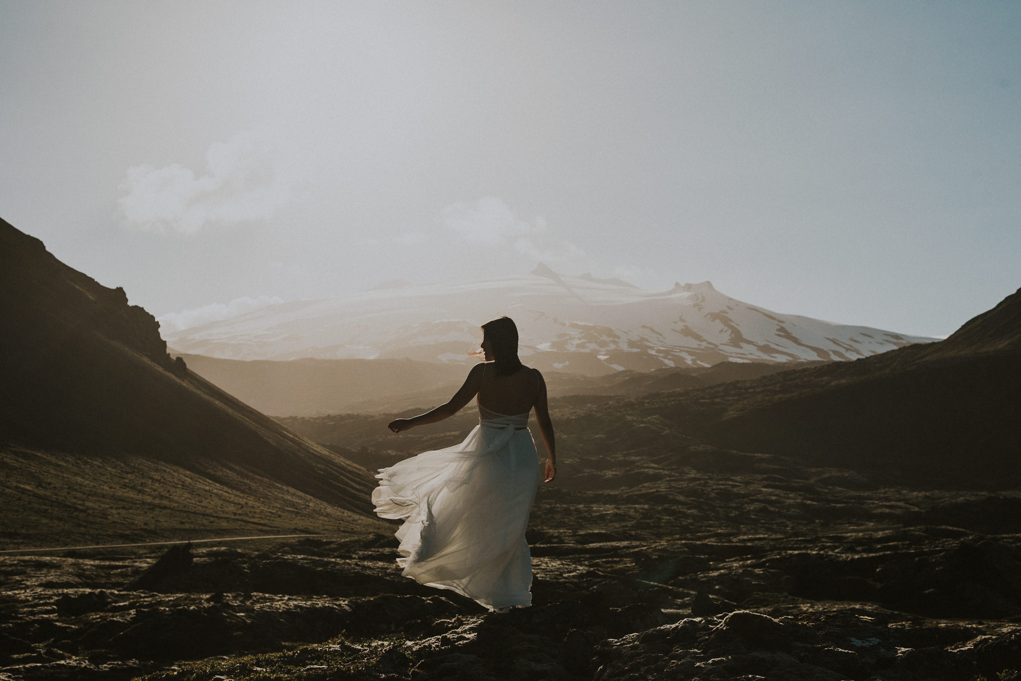 An Iceland Red Sand Beach Elopement