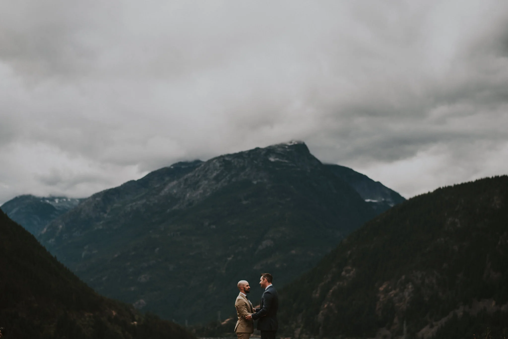 Diablo Lake Same Sex Elopement