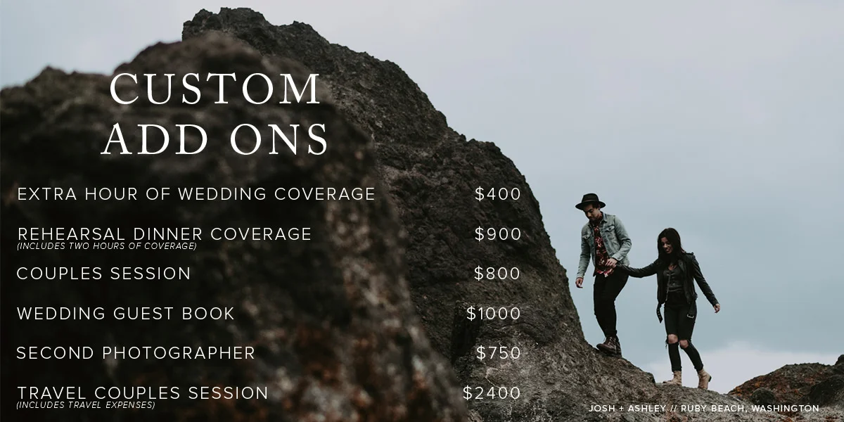 Wedding Collection Add Ons.JPG