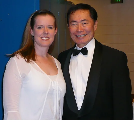 With George Takei