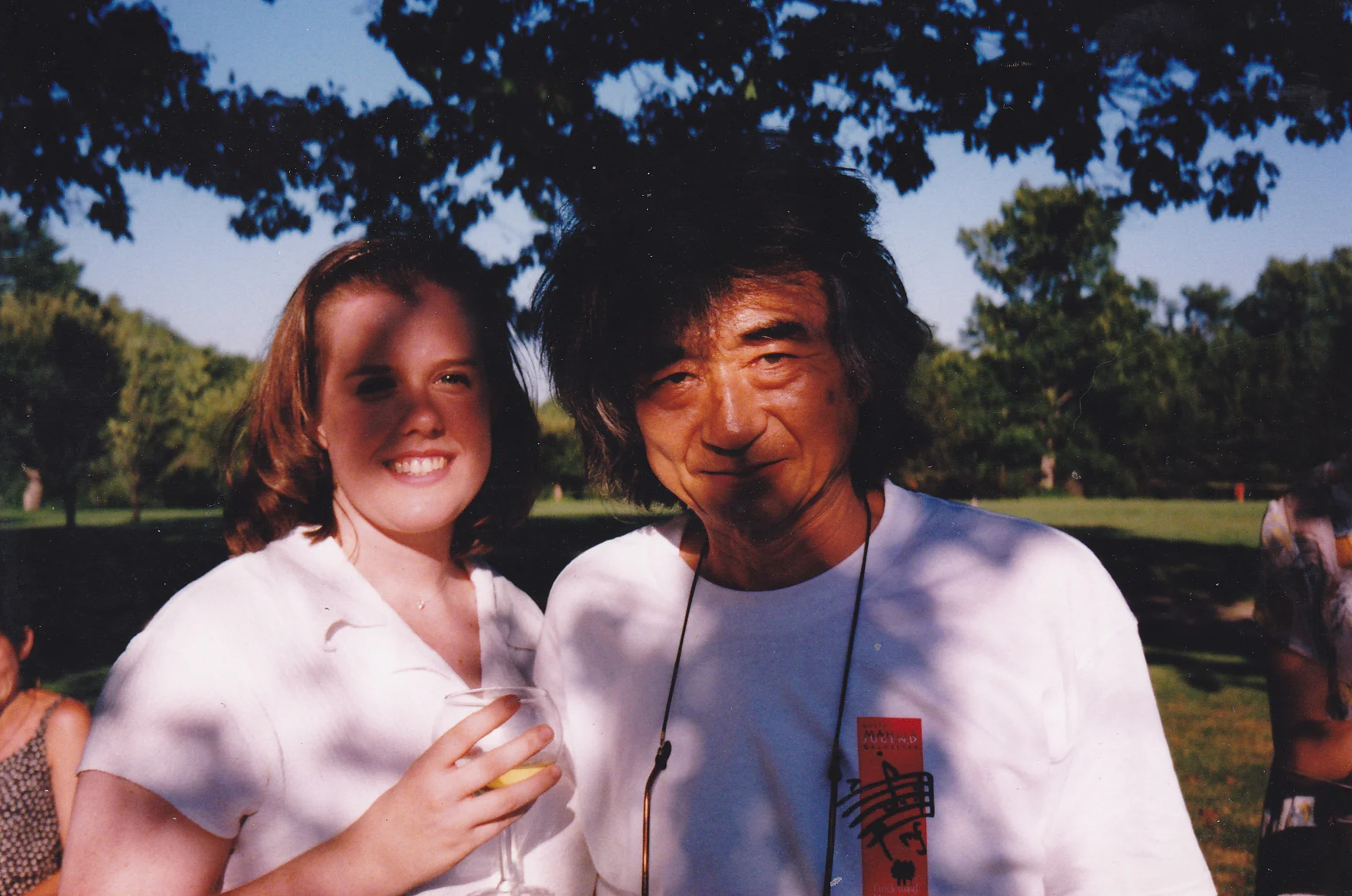 With Seiji Ozawa