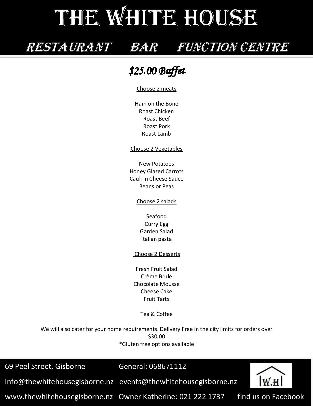 Download the $25 buffet PDF here