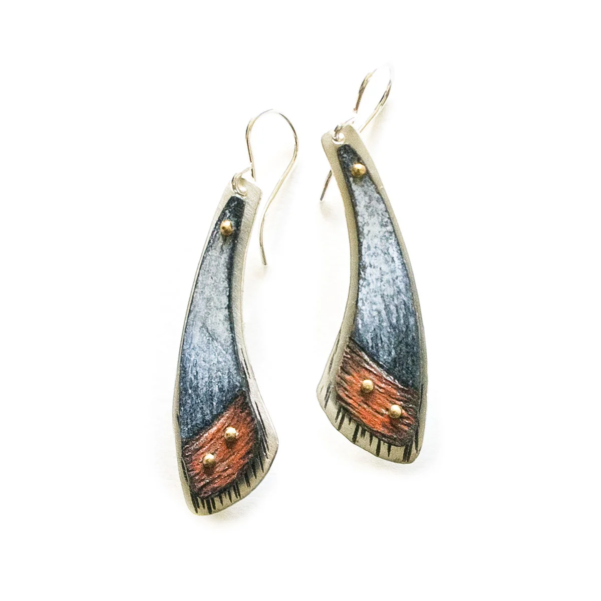 Banded Curve Earrings