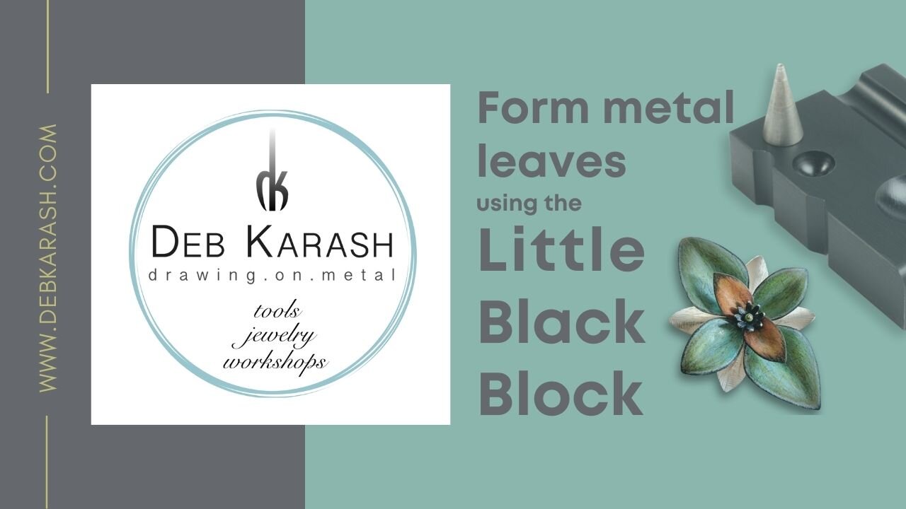 VIDEO   -  Making leaves with the Little Black Block