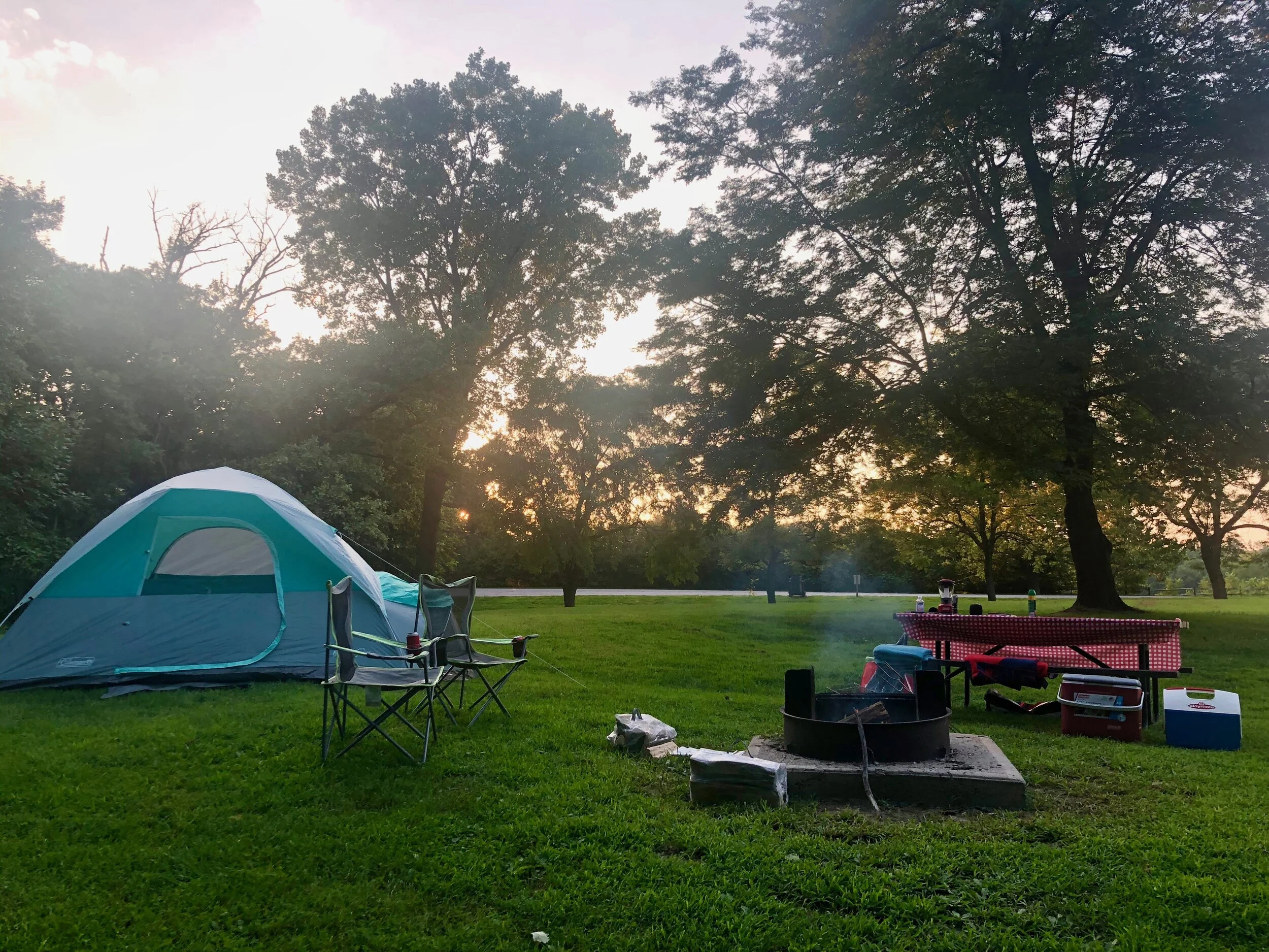 Camping Indian Cave State Park