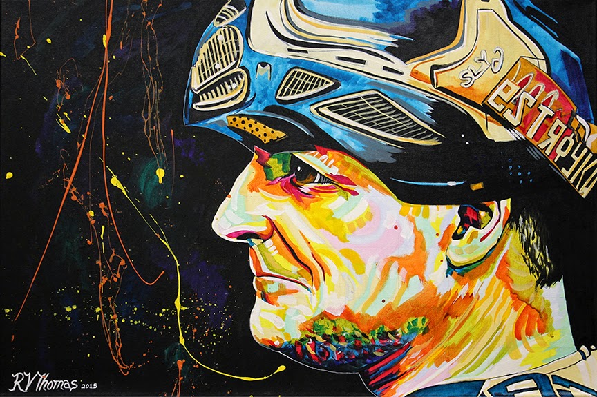 Painting by Russell Thomas