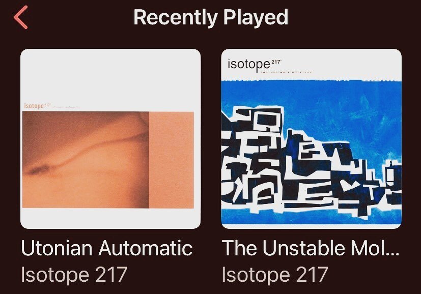 These 2 albums are sick! Fun Saturday watching #MarchMadness and listening to #isotope217 #isotope217degrees