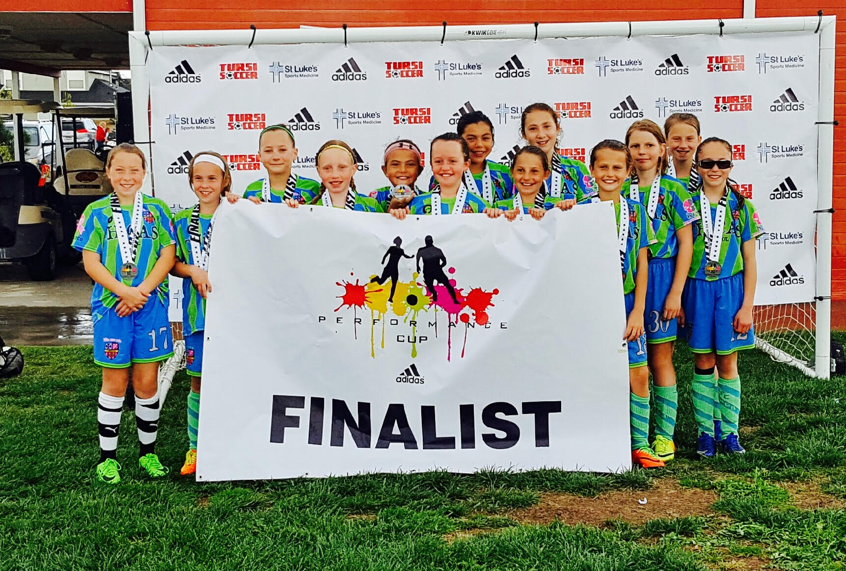 U11 Chicas Cyan - Finalist