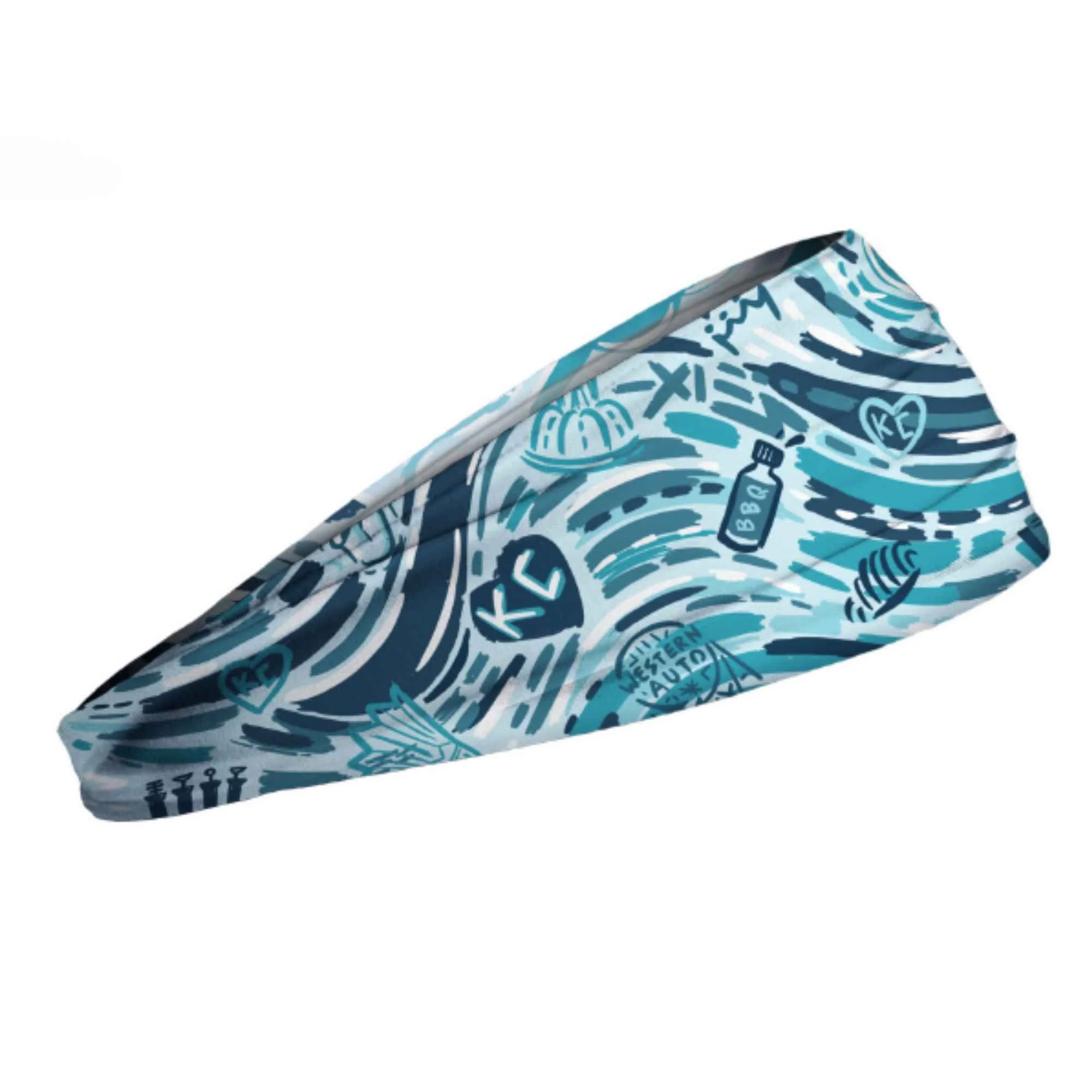 Headband based on the mural by Stevie Hannigan