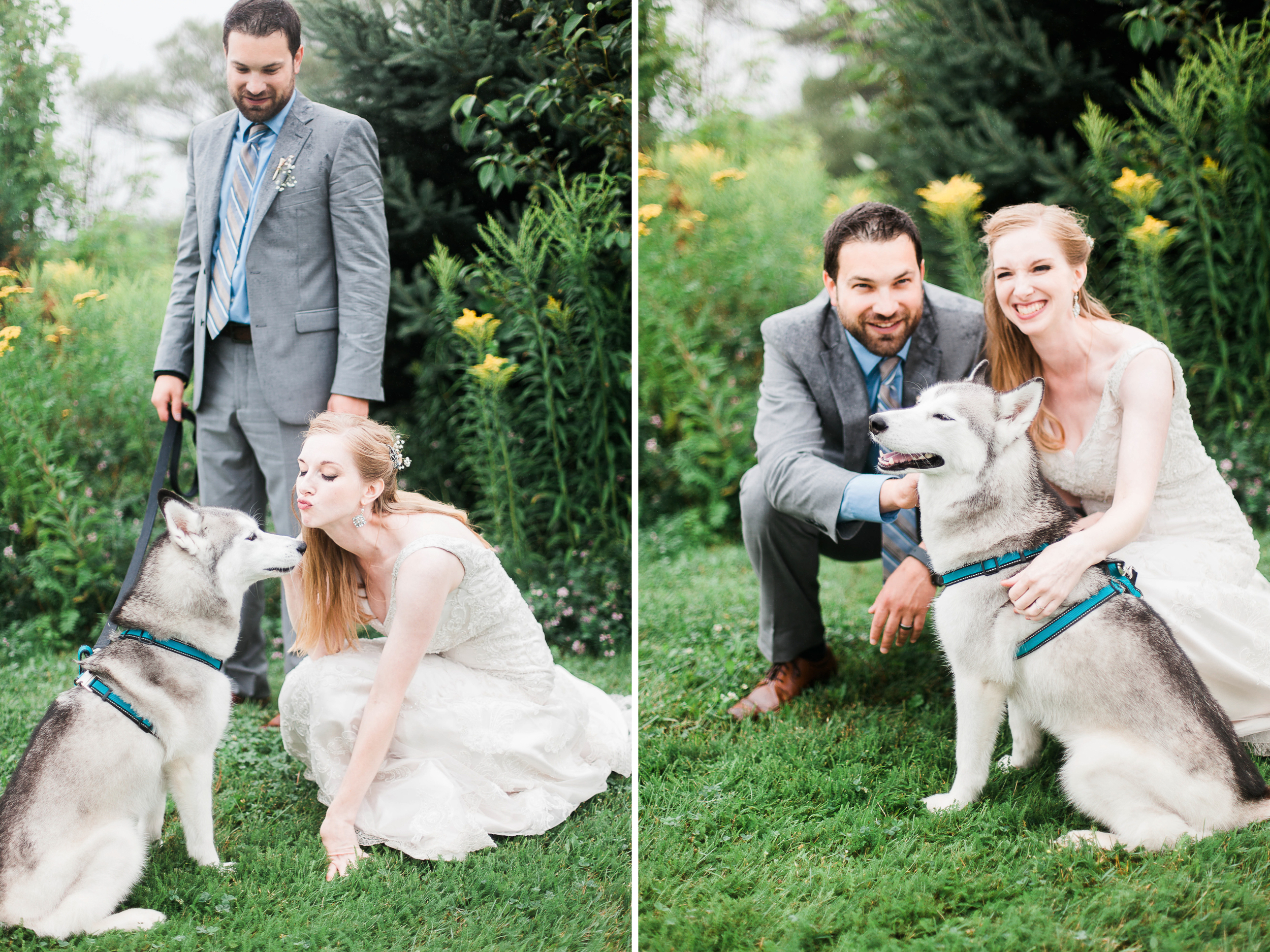 I'm so glad we got to see Leda on the wedding day!!