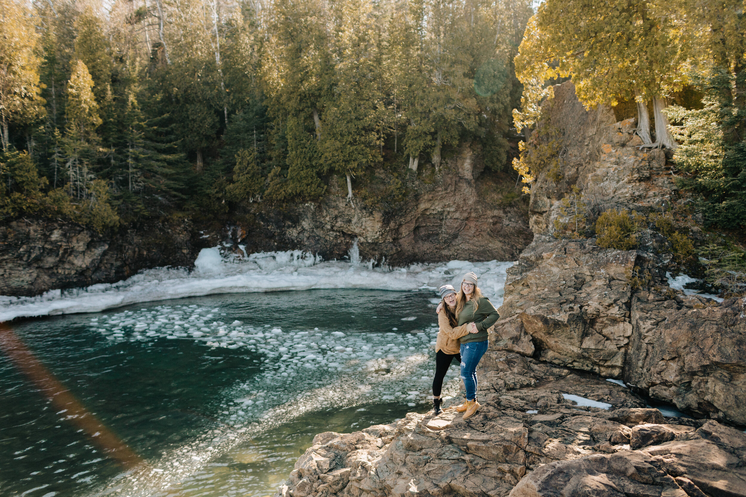 Marquette Presque Isle Proposal // Kayla &amp; Maria