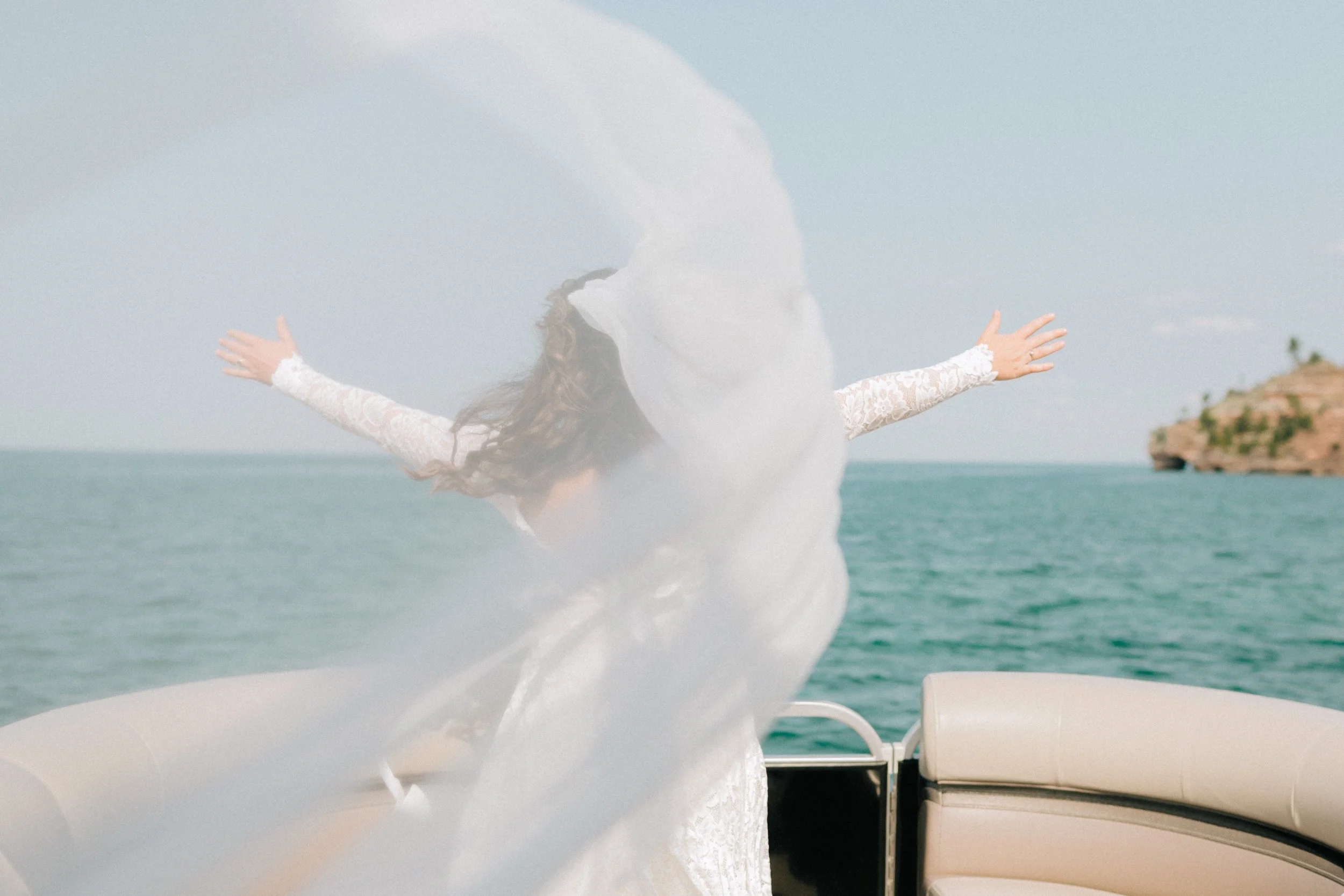Munising + Grand Island, Michigan Elopement // Kathleen &amp; Troy