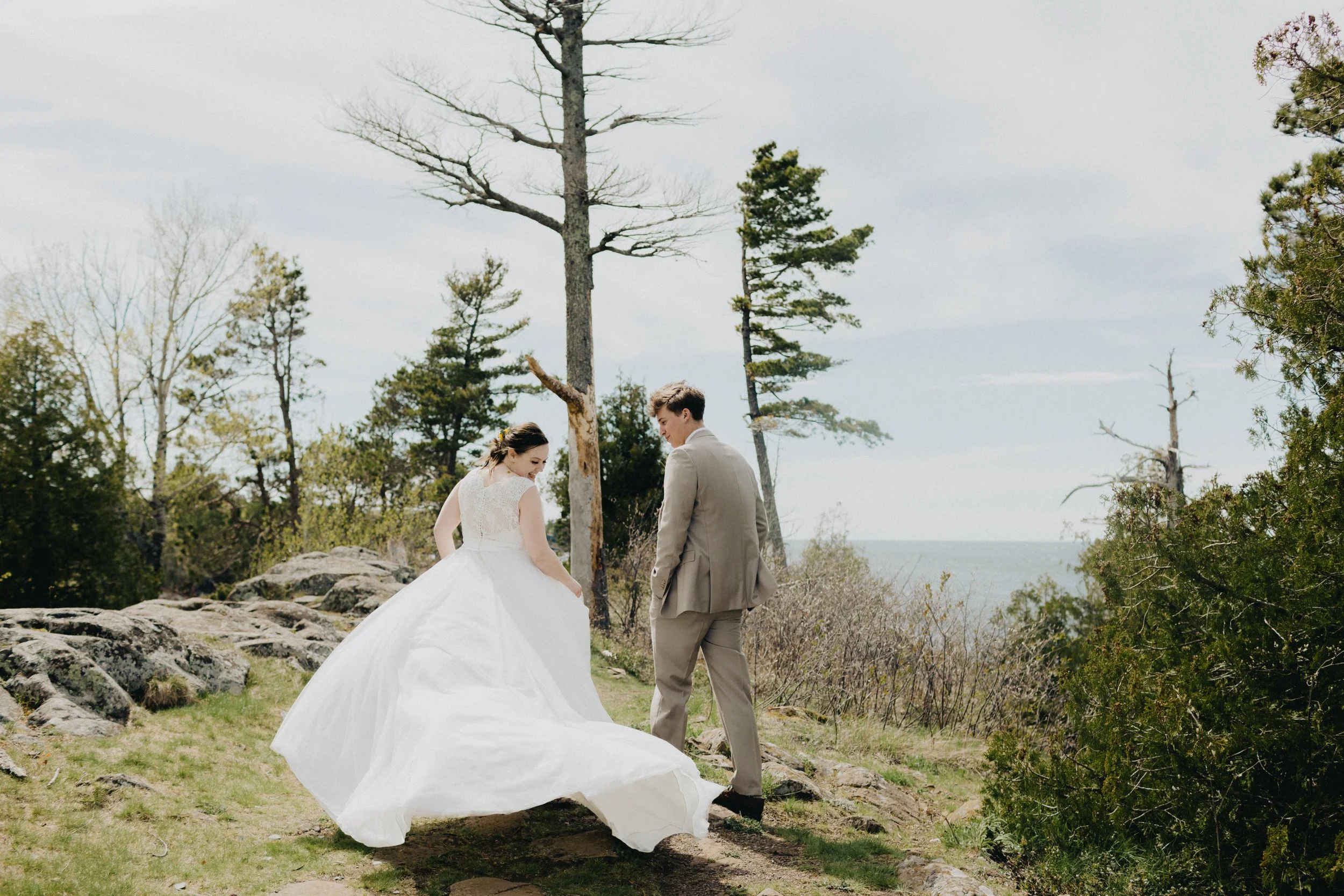 Copper Harbor + Houghton Wedding // Erin &amp; Sean