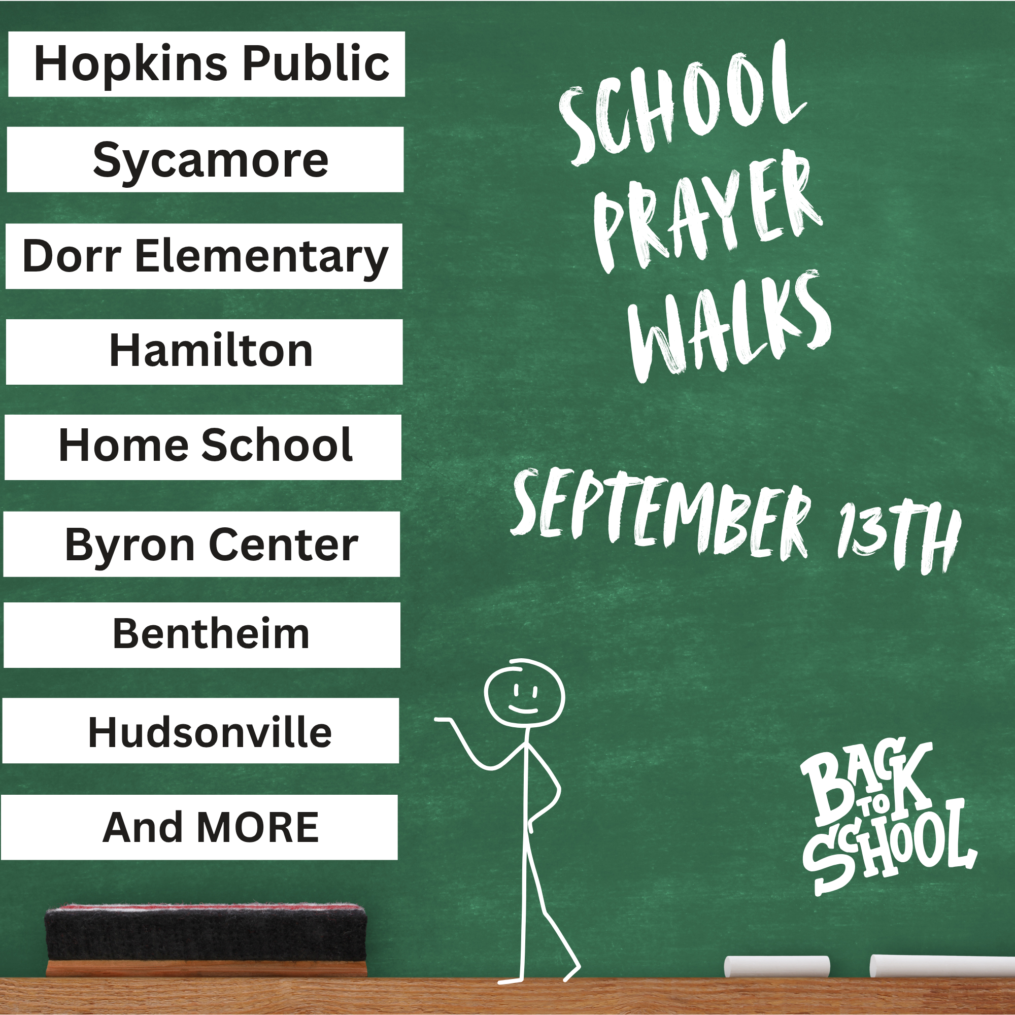 School Prayer Walks