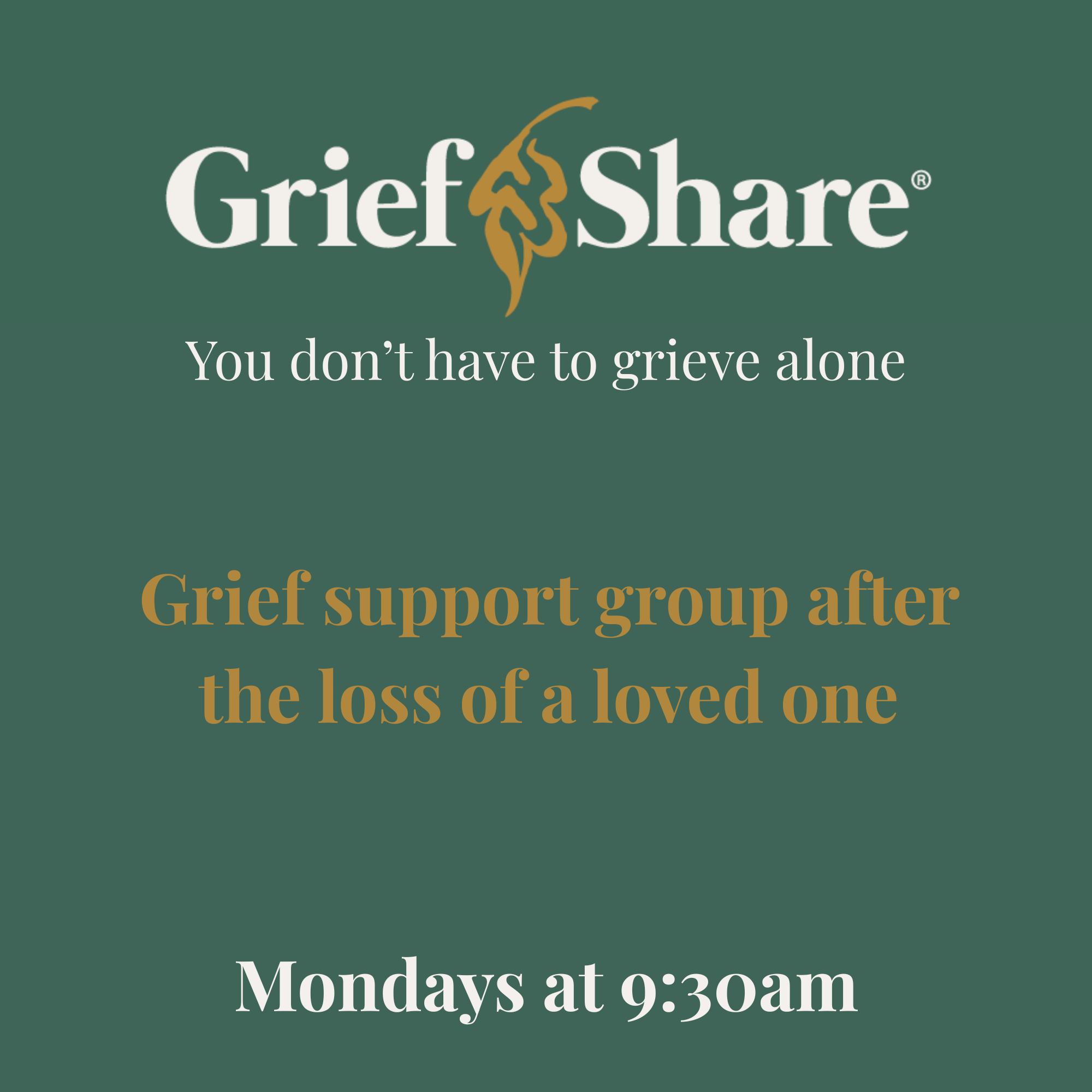 GriefShare Support Group