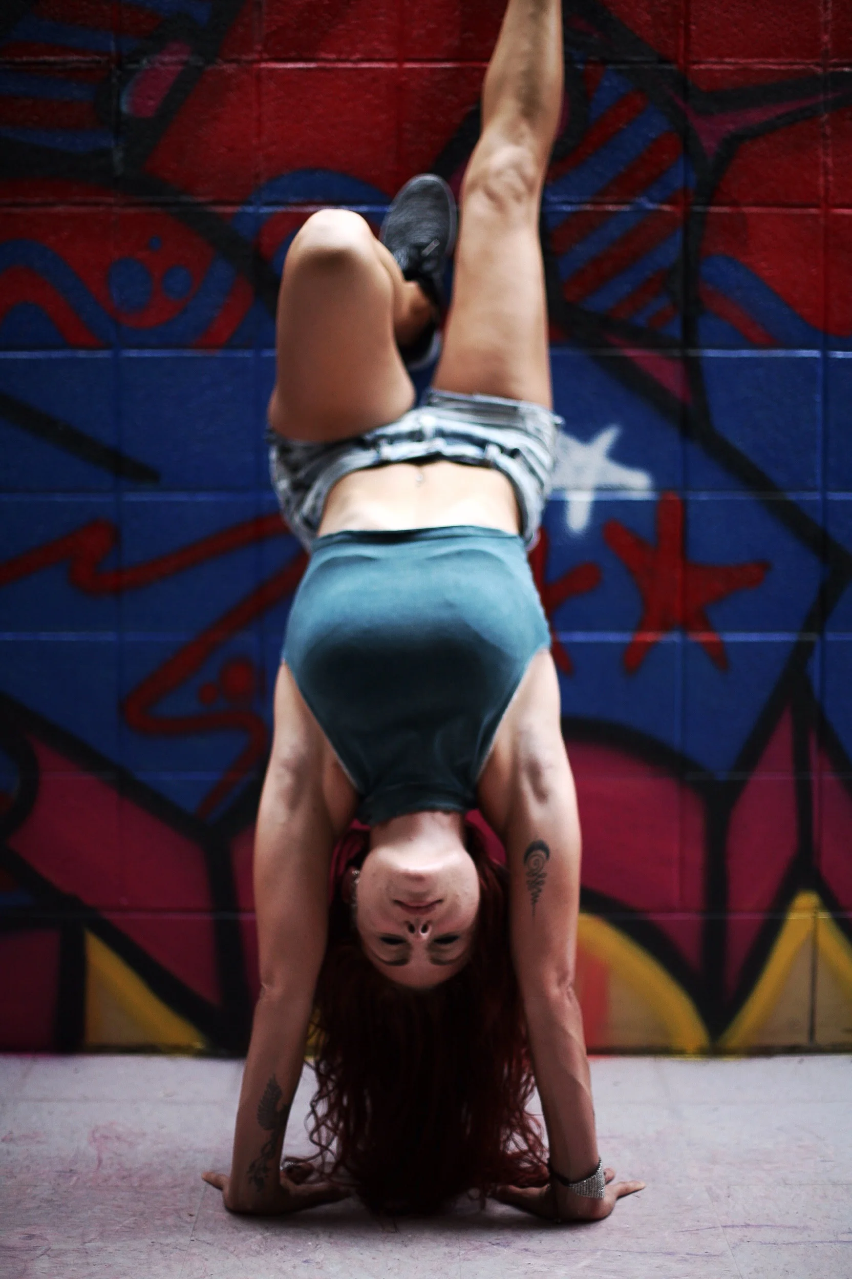 Doing yoga takes patients and a peace of mind letting all negative spirits out and good ones in.
