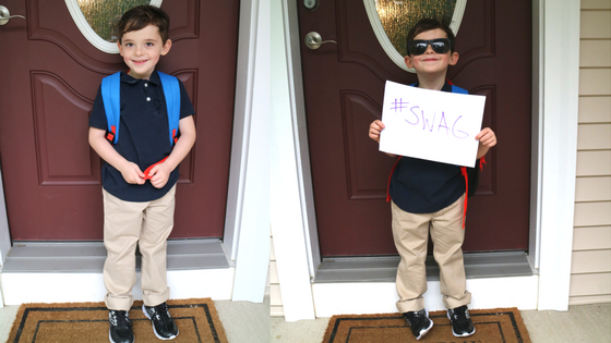 please don't blame me for the swag sign. that was all Zach. 