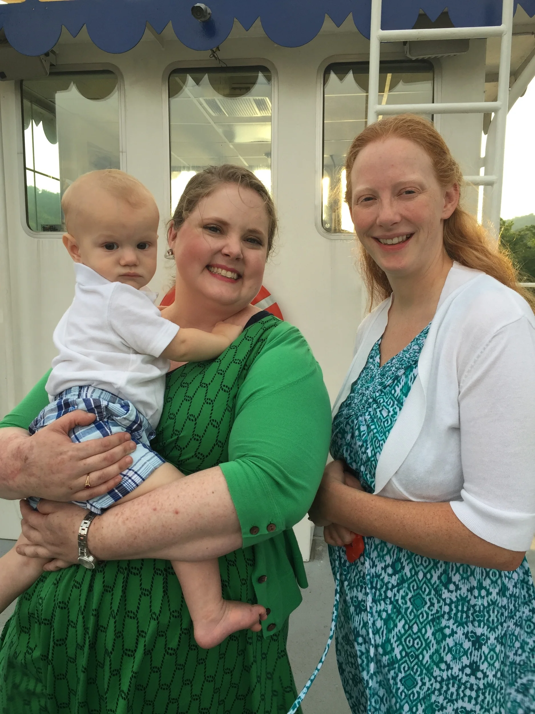 Diane and I with her youngest, Frank. 