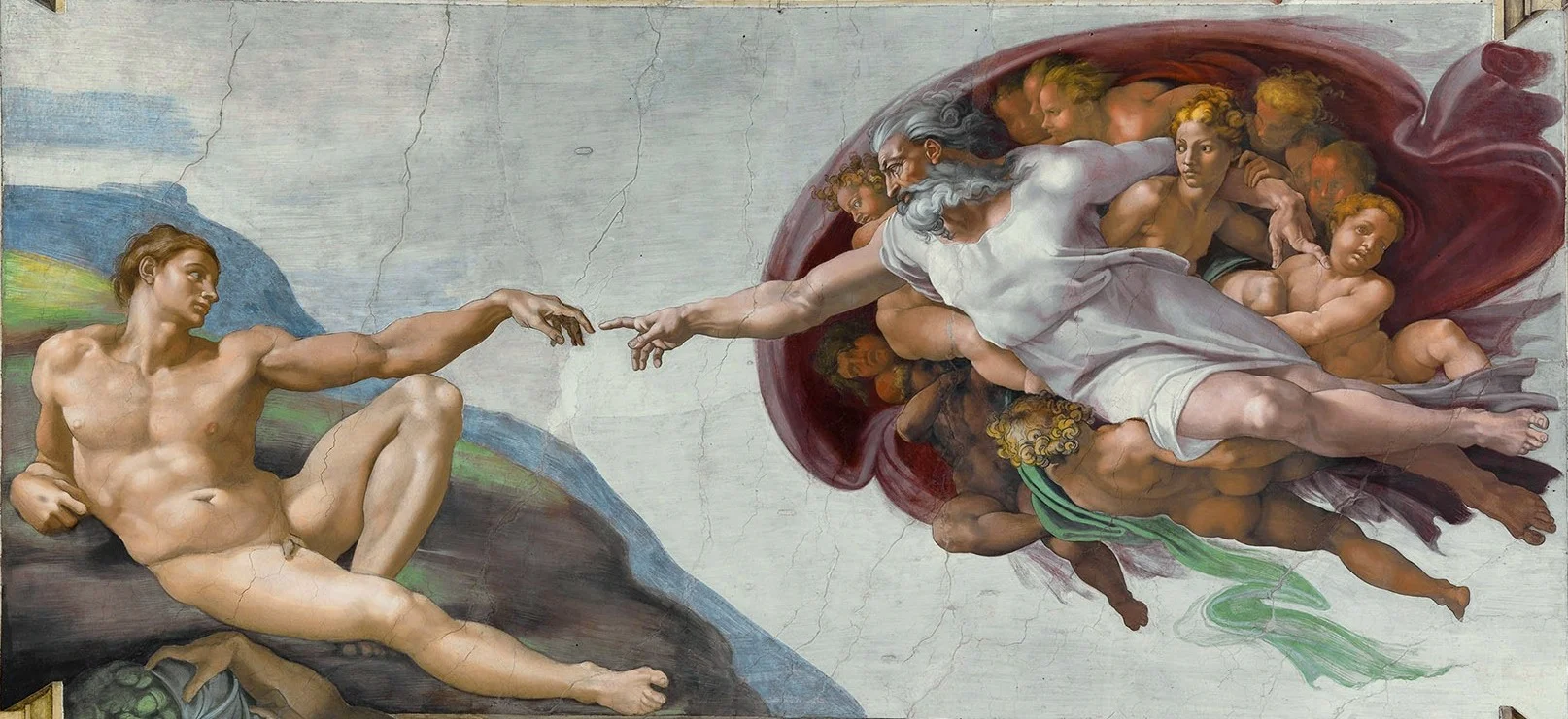 Michelangelo, The Creation of Adam