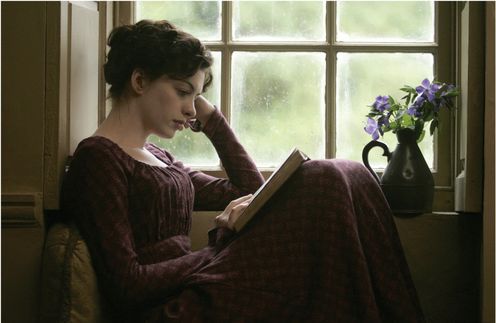 Anne Hathaway as Jane in Becoming Jane